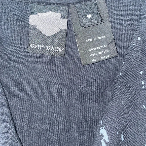 Harley Davidson Black Label Camouflage Sleeves-less Top Size Medium - Picture 5 of 8